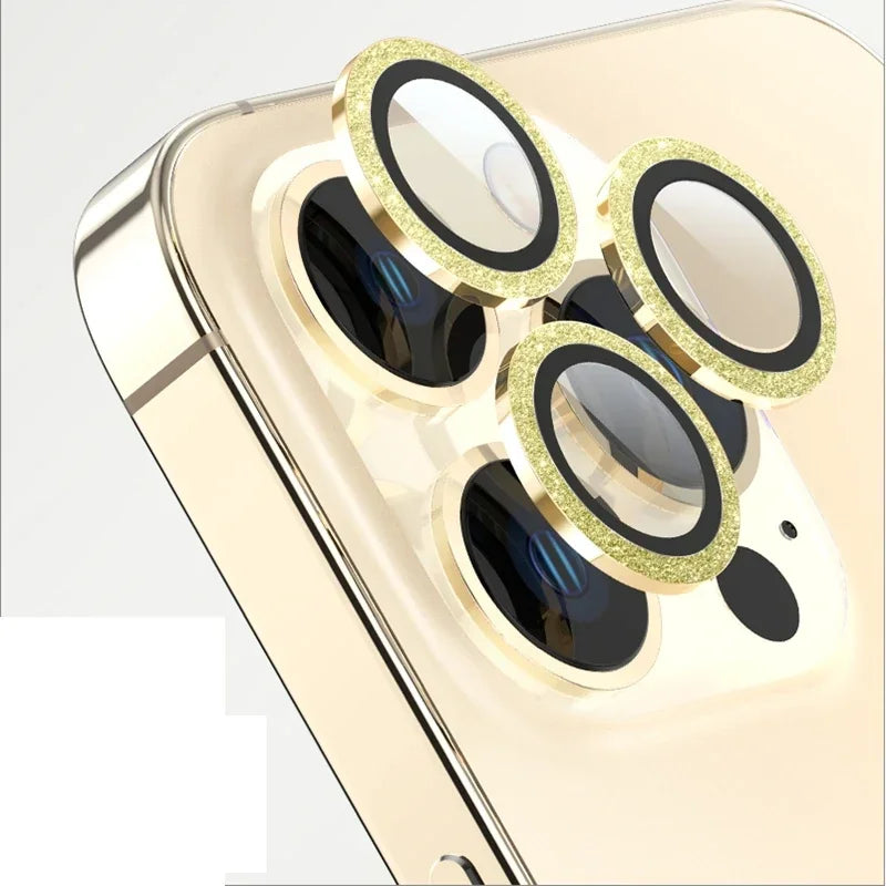 Lens Metal Ring Protector Glass for Iphone 11 12 13 14 15 Pro Max Camera Lens Protection for Iphone 12Pro 13Pro Max Camera Film