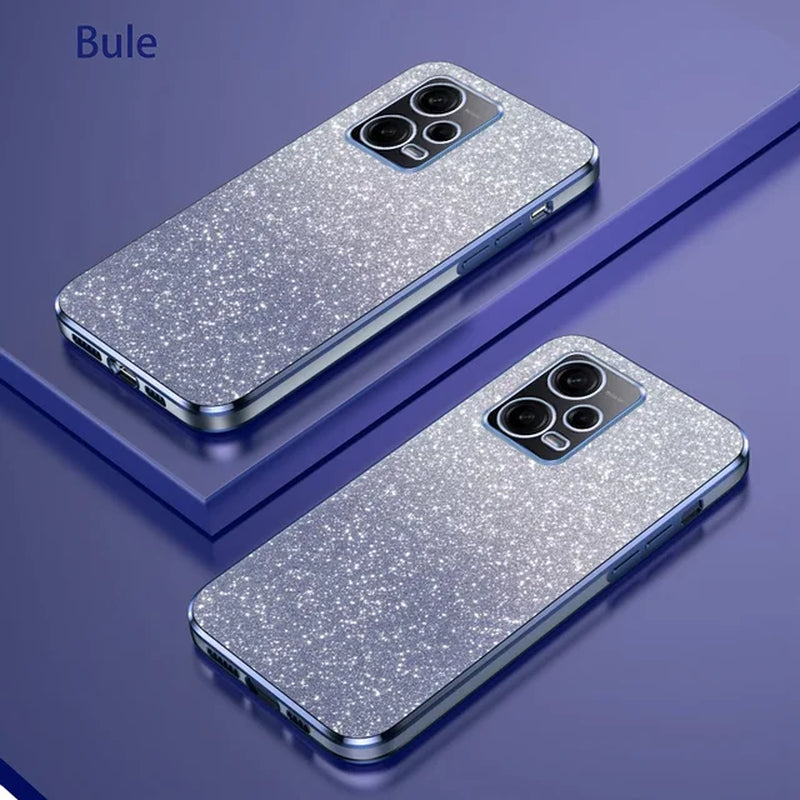 Luxury Plating Magnetic Holder Case for  Redmi Note 12 Pro plus Turbo 13 12S 11 11S 10 10S 9S 9 Pro 8 7 11A 12C 13C Cover