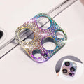 Glitter Diamond Camera Lens Protection Film for Iphone 15 Pro Max 13 12 Mini 11 14 Pro Max 15Plus Shiny Rhinestone Len Protector