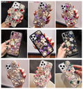 Luxury Bling Perfume Bottle Diamond Phone Case for Iphone 13 12 11 Pro Max X XS XR 7 8 plus Glitter Rhinestone Back Cover 13 Pro