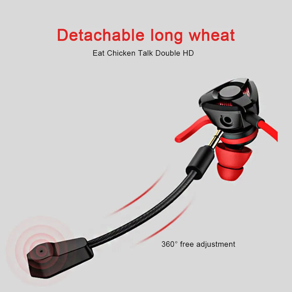 Headset Gamer Headphones Wired Earphone Gaming Earbuds with Mic for Pubg PS4 CSGO Casque Phone Tablet Laptop Universal Game