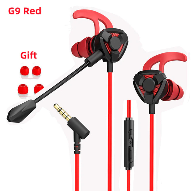 Headset Gamer Headphones Wired Earphone Gaming Earbuds with Mic for Pubg PS4 CSGO Casque Phone Tablet Laptop Universal Game